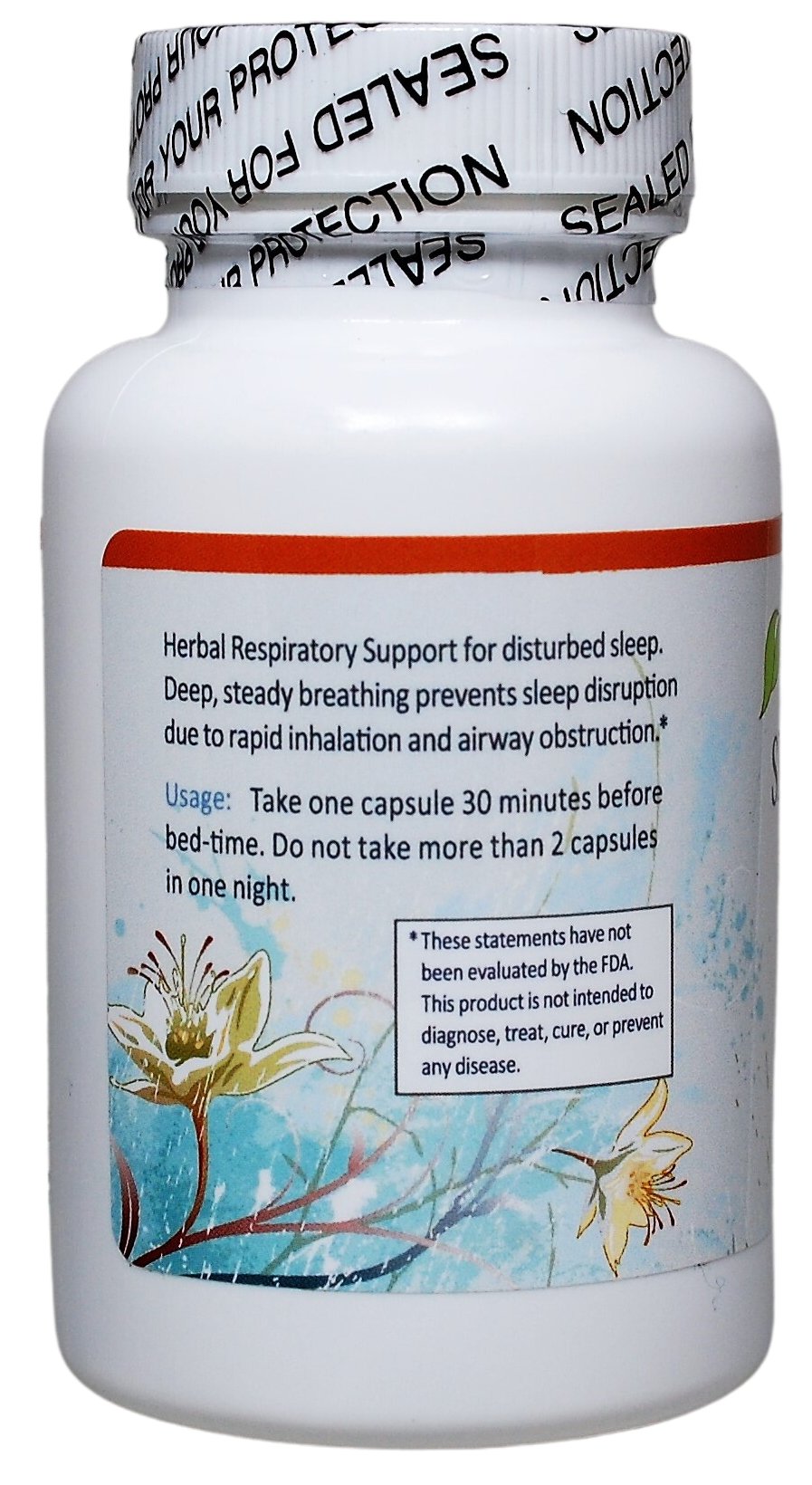 Sleep Apnea Relief no more CPAP 30 Capsules from Natures Rite - Same Great Product, New Name